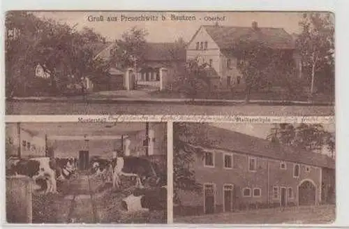 46099 Mehrbild Ak Gruß aus Preuschwitz bei Bautzen 1931