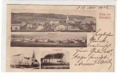 49787 Mehrbild Ak Gruß aus Wehrsdorf bei Zittau 1902