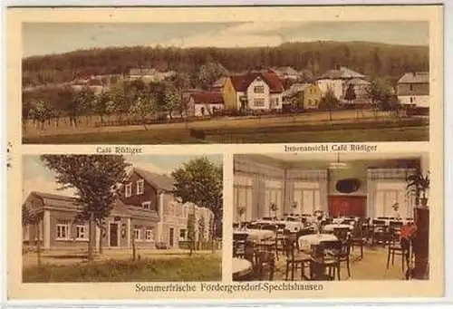 43378 Mehrbild Ak Fördergersdorf Spechtshausen 1935