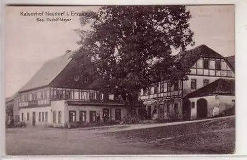 44046 Ak Neudorf im Erzgebirge Kaiserhof um 1920