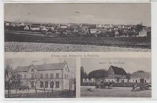 42895 Ak Gruss aus Nosswitz bei Rochlitz 1914