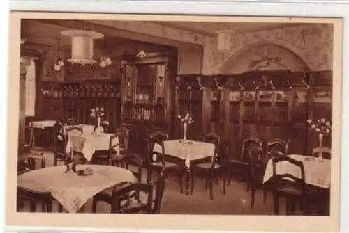 17286 Ak Rosswein Gasthaus "Geige" Gartenstraße um 1925