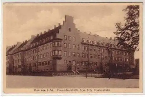 49503 Ak Meerane Chemnitzerstrasse um 1930