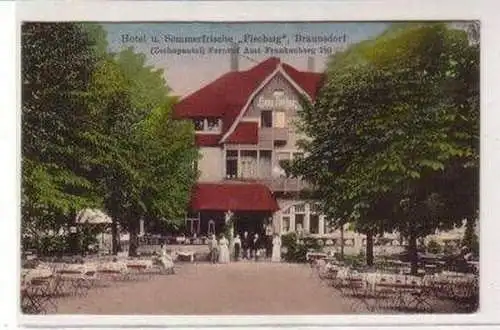 49802 Ak Braunsdorf Hotel "Flechsig" 1917