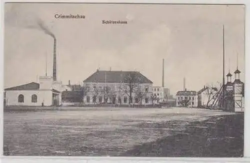 56958 Ak Crimmitschau Schützenhaus um 1910