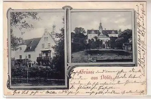 53065 Mehrbild Ak Gruss aus Dölitz 1910