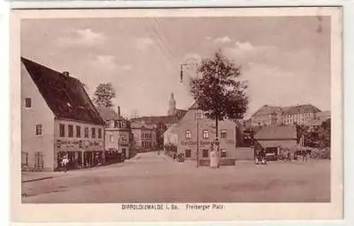 43107 Ak Dippoldiswalde Freiberger Platz 1919