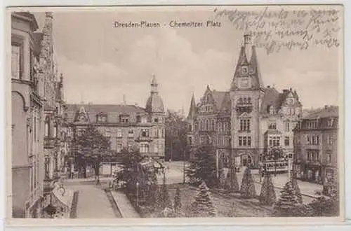 51688 Ak Dresden Plauen Chemnitzer Platz 1930