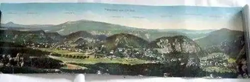 103356 Maximumkarte Panorama von Oybin um 1910