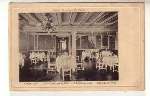 48314 Ak Dresden Hotel Bellevue um 1910