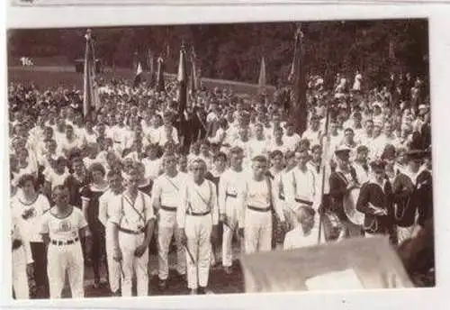 48656 Foto Ak Döbeln Aufmarsch der Turnvereine um 1930