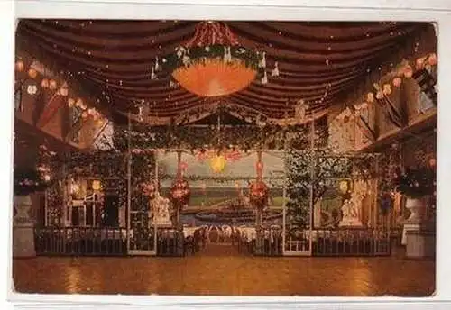 52177 Ak Park Meusdorf Leipziger Lunapark großer Festsaal um 1910