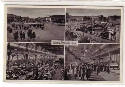 53032 Mehrbild Ak Leipzig Technische Messe um 1930