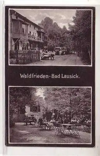 51161 Mehrbild Ak Bad Lausick Waldfrieden um 1910