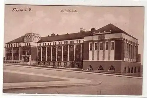 52791 Ak Plauen im Vogtland Oberrealschule um 1925