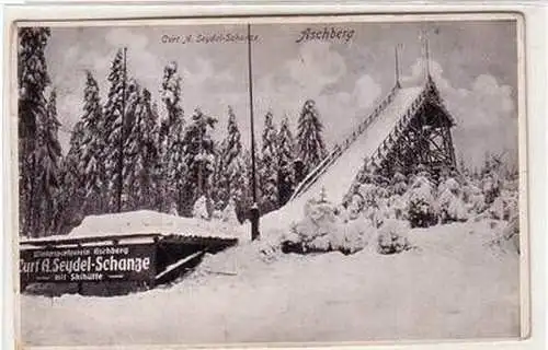 51889 Ak Aschberg Curt A. Seydel Schanze 1931