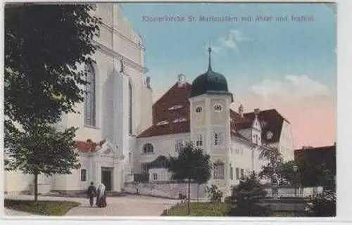 47975 Ak Klosterkirche St. Marienstern mit Abtei um 1910