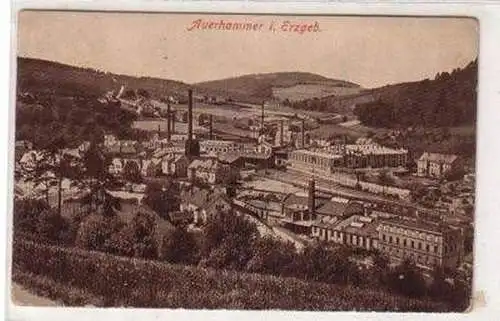 49056 Ak Auerhammer im Erzgebirge Totalansicht 1933