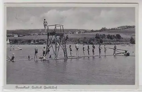 51678 Ak Strandbad Seeblick Paulsdorf 1939