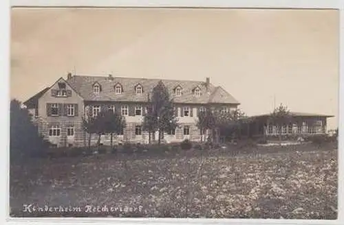 42648 Foto Ak Kinderheim Reichersdorf um 1920