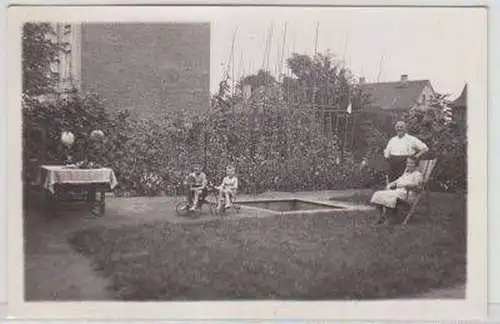 48658 Foto Ak Chemnitz ? Wohnhaus Hofidylle um 1940
