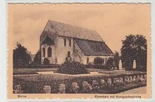 46044 Ak Borna Ehrenhain mit Kunigundenkirche um 1930