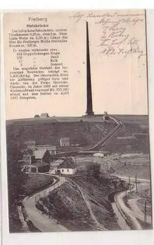 56558 Feldpost Ak Freiberg Halsbrücke 1916