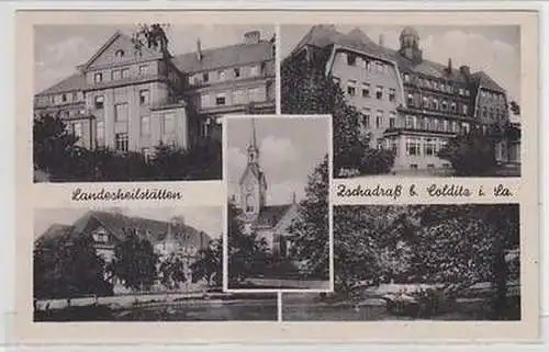 46817 Mehrbild Ak Landesheim Zschadraß b. Colditz i. Sa. 1956