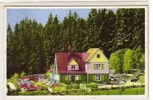 25433 Ak Jägerhaus Leubnitztal 1955