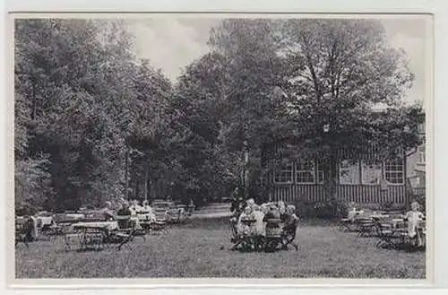 52980 Ak Bad Lausick Hotel und Gaststätte "Waldfrieden" um 1940