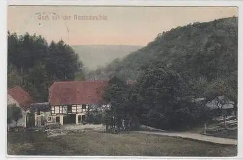 53181 Ak Gruß aus der Neudeckmühle 1909