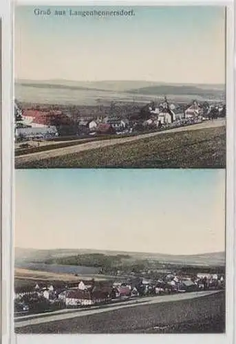 52579 Mehrbild Ak Gruss aus Langenhennersdorf um 1910