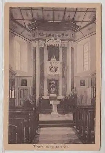 50911 Ak Trages Inneres der Kirche um 1930