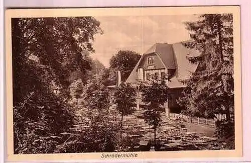 44845 Ak Schrödermühle bei Freiberg um 1930