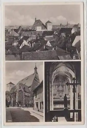 44863 Ak Freiberg in Sachsen Silbermann Orgel 1935