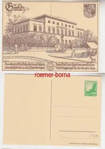 72838 Ganzsachen Ak Görlitz königlich preussisches Postamt um 1938