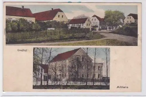 86246 Mehrbild AK Altlais - Gasthof und Fleischerei, Inh. E. Lehmann 1942