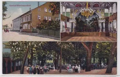 85621 Mehrbild Ak Gasthof Zweinaundorf bei Leipzig 1922