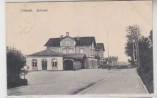 28757 Ak Limbach Bahnhof 1925