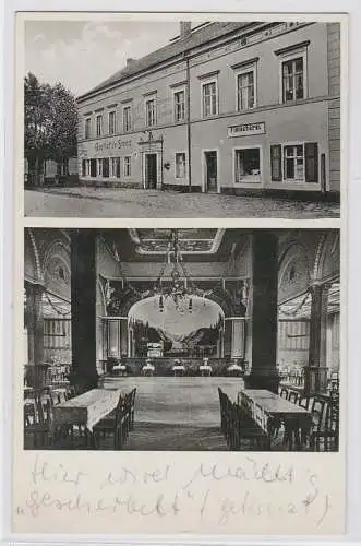 92925 Mehrbild Ak Gasthof Stenz bei Königsbrück 1934