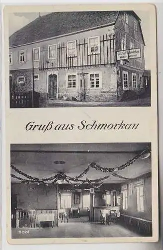 69015 Mehrbild Ak Gruß aus Schmorkau Gasthof mit Saal 1937