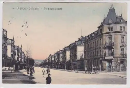 36266 Ak Dresden Striesen Bargmannstrasse 1916