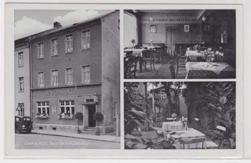 98602 Mehrbild Ak Taucha bei Leipzig Dechs Hof um 1940