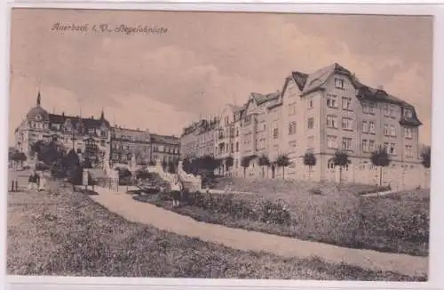 84589 Ak Auerbach im Vogtland Siegelohplatz 1943