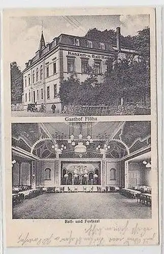 63089 Mehrbild Ak Gasthof Flöha Ball- und Festsaal 1926