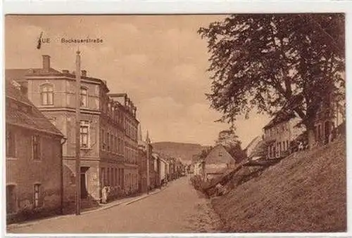 60156 Feldpost Ak Aue Bockauerstrasse 1917