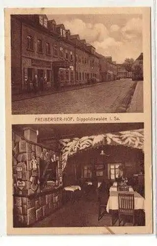 58893 Mehrbild Ak Dippoldiswalde in Sachsen Freiberger Hof um 1930