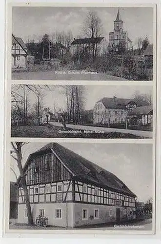 59216 Mehrbild Ak Bischdorf bei Löbau Gerichtskretscham um 1940