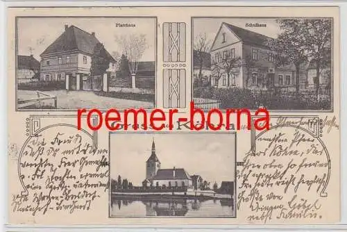 78650 Mehrbild Ak Gruß aus Köhra Pfarrhaus, Schule, Kirche 1914