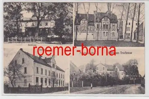 78561 Mehrbild Ak Gruß aus Trachenau bei Leipzig (Tagebau) um 1920